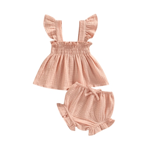 Newborn Infant Kids Baby Girl Floral Tops Dress Shorts Pants Clothes Outfits