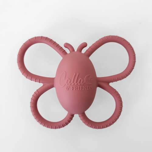 Garden Party Collection - Butterfly Rattle Teether – Calla and Friends