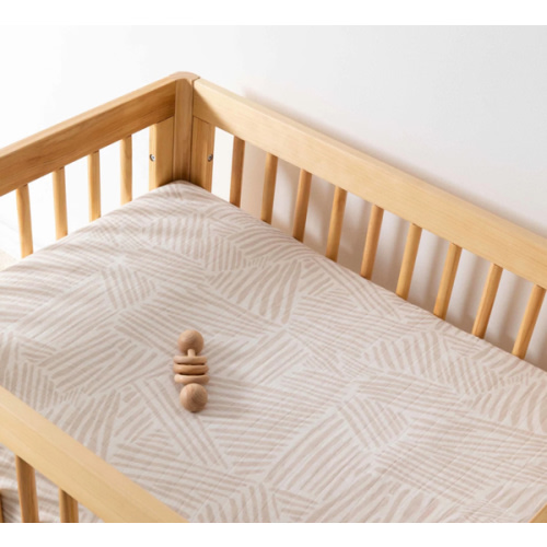 Babyletto All-Stages Midi Crib Sheet in GOTS Certified Organic Muslin Cotton