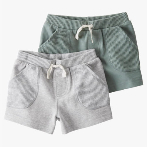 little planet by carter's Baby 2-Pack Shorts Made with Organic Cotton