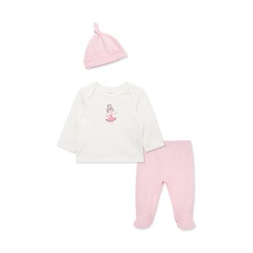 Baby Girls Ballerina Set with Hat