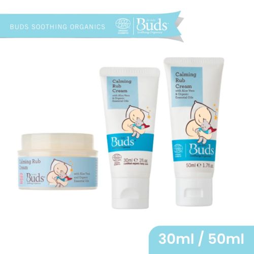 Buds Soothing Organics Claiming Rub Cream (30ml / 50ml)