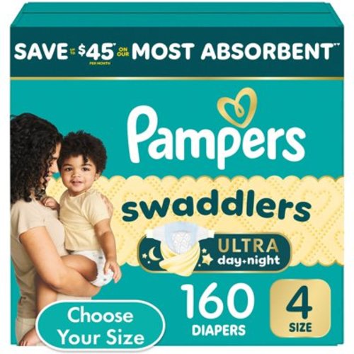 Pampers Swaddlers Ultra Diapers: Size 4