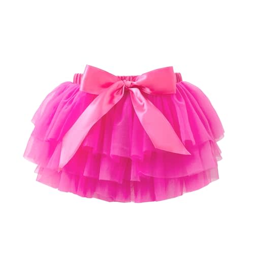 ZFZDRen 6M-3T Infant Baby Girl Tutu Skirt Toddler Girls Solid Color Tulle Skirts Birthday Outfits with Headband