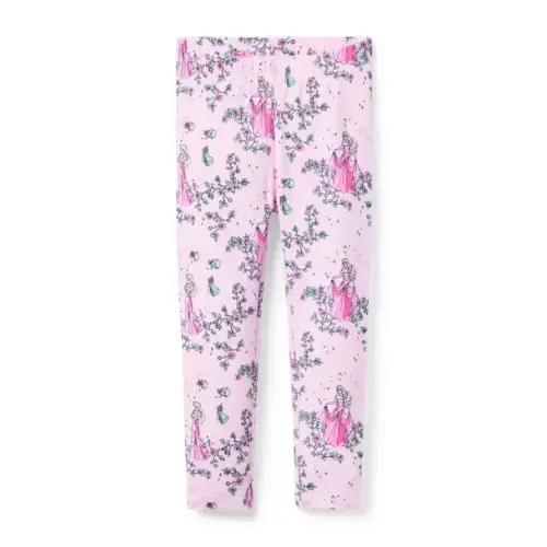 Girl Pink Petal Aurora Disney Aurora Legging by Janie and Jack