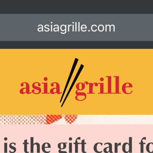 Gift Cards | asia grille
