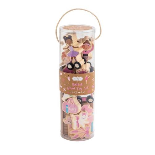 Ballet Wood Toy Set