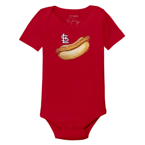 St. Louis Cardinals Hot Dog Short Sleeve Snapper