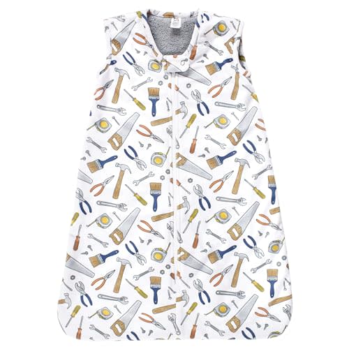 Hudson Baby Infant Girls Long Sleeve Plush Faux Fur Sleeping Bag, Wearable Blanket