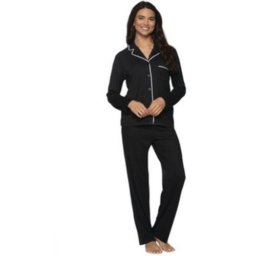 Jessie Long Sleeve Pajama Set | Felina | 2 Piece Knit Pajama Set