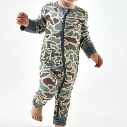 Baby Zip Up - Retro Duck Camo – BURLEBO