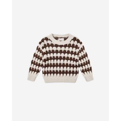 Shiloh Sweater Brown Stripe