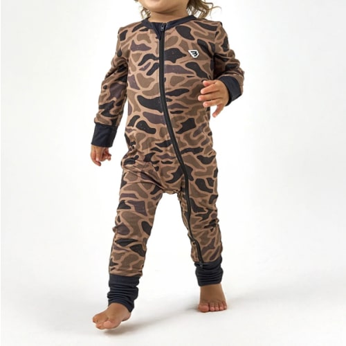 Baby Zip Up - Gauge Camo – BURLEBO