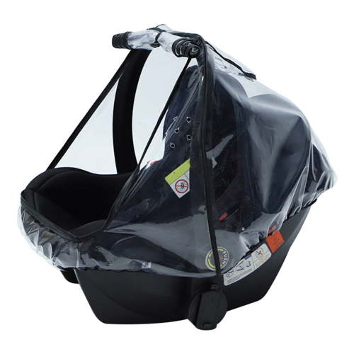 ZPAQI Baby Car for Seat Rain Cover Food Grade EVA Stroller Weather Shield Waterproof Windproof Breathable Clear Raincoat