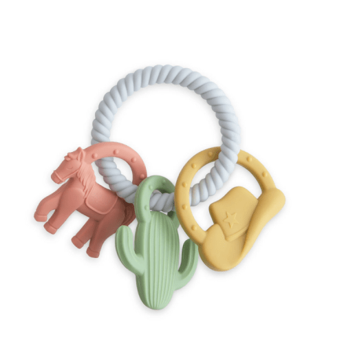 MUSHIE Western Teething Ring - The Spotted Goose