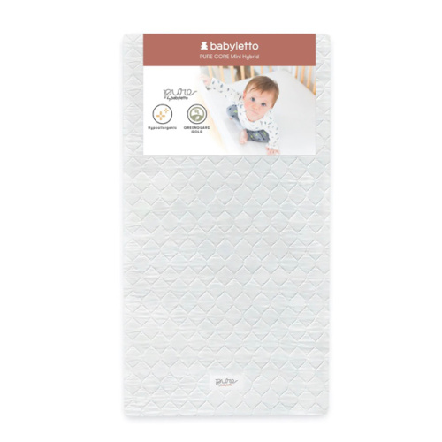 Pure Core Mini Crib Mattress w/ Waterproof Cover – Babyletto