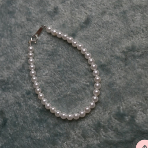 First Pearls Freshwater Pearl Bracelet for little girls, Handmade USA