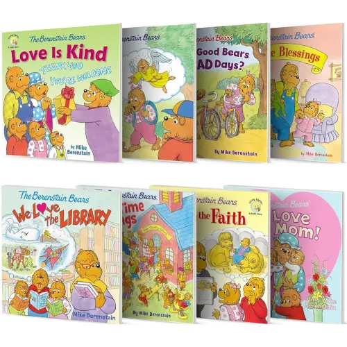 The Benenstain Bears 1- 8 book Collection Set