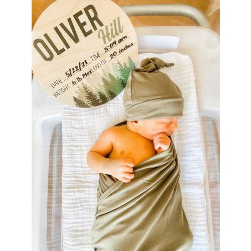 Baby Birth Stat Sign | Personalized Birth Announcement Sign | Printed Newborn Birth Stat | Name Announcement | Hospital Birth Announcement
