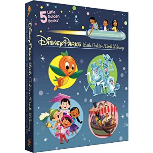 Disney Parks Little Golden Book Library (Disney Classic): It's a Small World, The Haunted Mansion, Jungle Cruise, The Orange Bird, Space Mountain