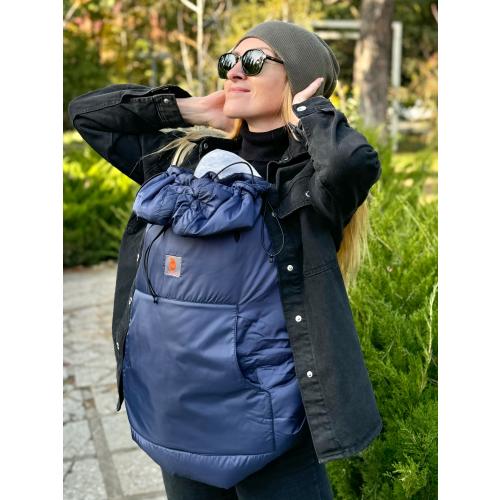Winter, autumn, spring Babywearing cover 2in1, Maternity coat, Babywearing Coat, Baby carrier cover, Carrier cover, Black Babywearing cover