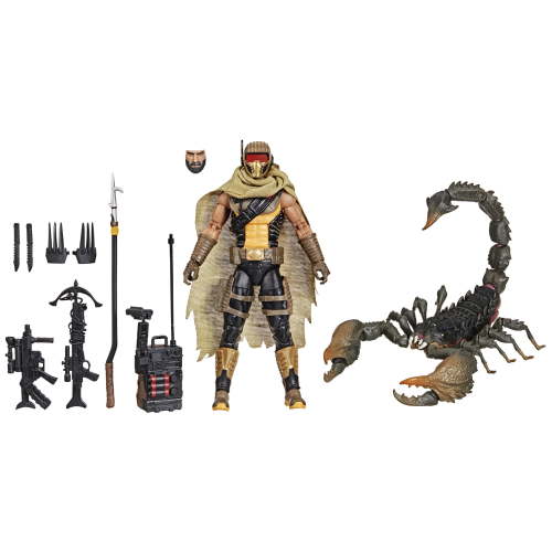 G.I. Joe Classified Series 180, Cobra Desert Scorpion & SKRP10N-25, 6” Action Figure