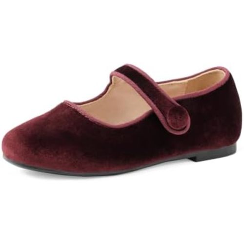 Amazon Essentials x Sofia Grainge Toddler Girls' Mary Jane Ballet Flat Shoes