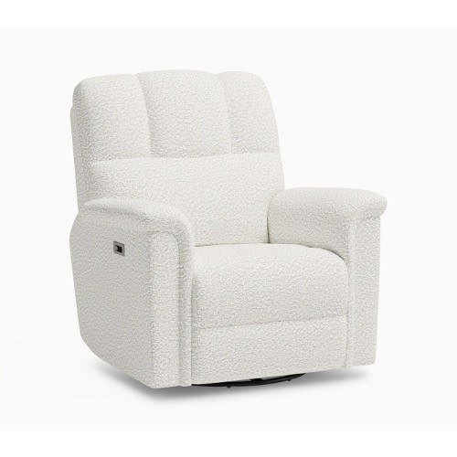 Lullaby Power Recliner Performance Brushed Boucle Ivory