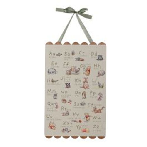 Disney: Winnie The Pooh Alphabet Plaque Preorder - Merchoid