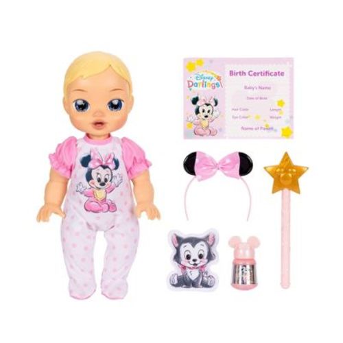 Disney Darlings Deluxe Feature Doll: Minnie - Blonde Hair/Blue Eyes