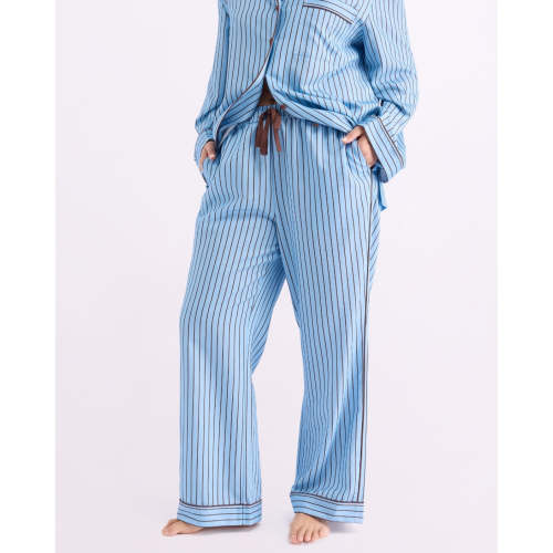 Sleep Pant - Iced Chocolate Stripes