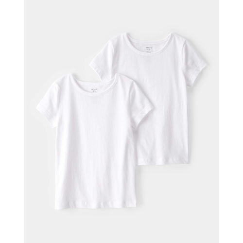 Girls 2-Pack Cotton Undershirts | Carter's
