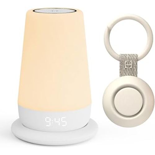 Rest+ 2nd Gen Baby Sleep Bundle Includes Hatch Rest+ 2nd Gen and Portable Rest Go | Sleep Sounds for Nursery, Travel and Registry (Putty)