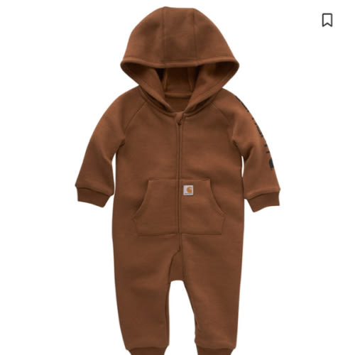 Carhartt Infant Boys' Fleece Zip Front Long Sleeve Coverall