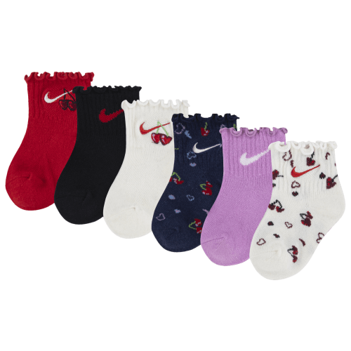 Nike Cherry Lettuce Socks 6 Pack