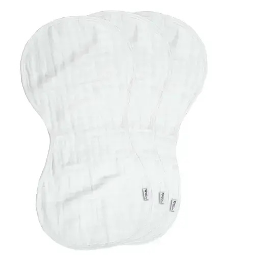 Organic Cotton Muslin Burp Cloths (3 pack) |
