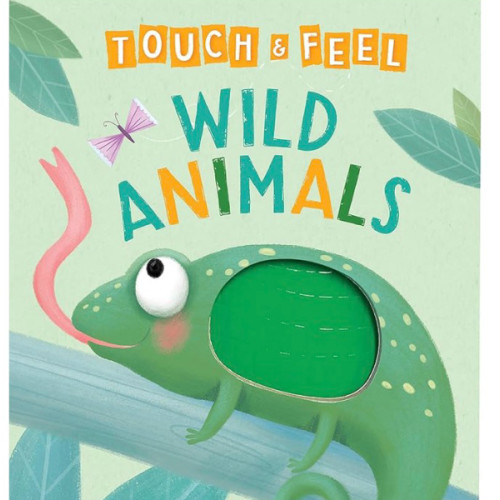 Wild Animals: A Touch and Feel Book - Children's Board Book - Educational