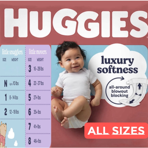 Any Size - Huggies Diapers
