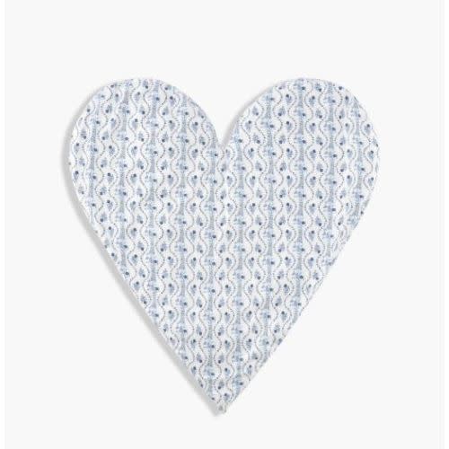 The Tummy Time Mat - Blue Vine Stripe