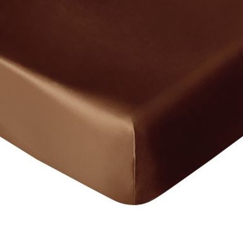 Silk Satin Fitted Crib Sheet, Super Soft Toddler Fitted Sheets for Standard Crib and Toddler Mattresses, 28x52 Inches - NTBAY