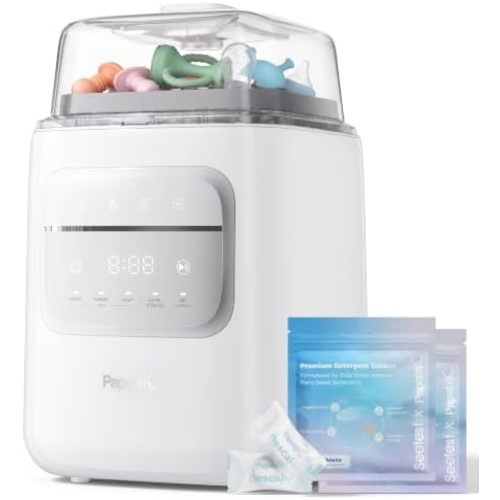 Papablic P8 Bottle Washer & Sterilizer & Dryer with 8 Bottles Capacity