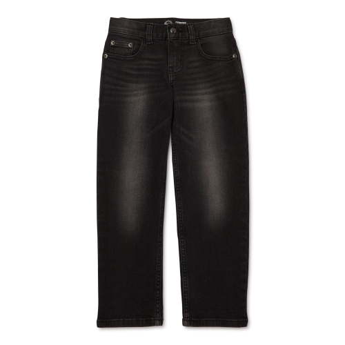 Wonder Nation Boys Relaxed Denim Jeans, Sizes 4-18, Slim & Husky