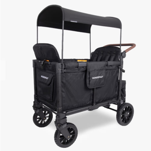 W4 Luxe Pro Quad Stroller Wagon | 4-Seater Kid's Wagon – WONDERFOLD