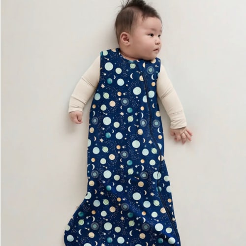 Bamboo Sleep Bag 1.0 TOG in Baby Blue Little Dino