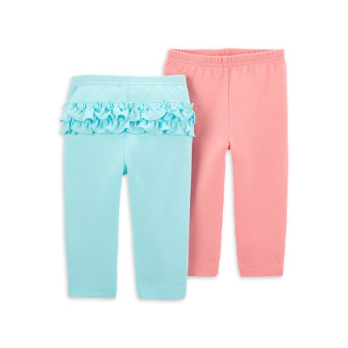 Child of Mine by Carter's Baby Girl Pants, 2-Pack