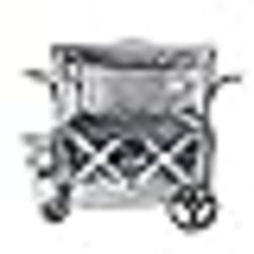 Big Size Rain Cover for Stroller, Mosquito Net for Trolley Cart, 2in1 Big Cover with Window for Picnic Camping Wagon Stroller Waterproof Windproof Accessories (Cart Not Included)