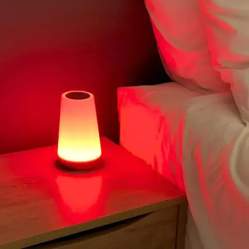 Lampara de luz roja para bebes