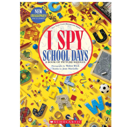 I Spy School Days: A Book of Picture Riddles