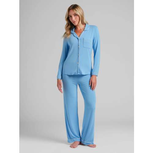 Luna Lounge Long Sleeve Pajama Set | Cozy Matching PJ Set | Comfrt