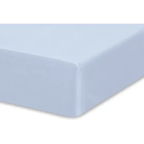 Pure Bamboo Sheets - Bamboo Crib Fitted Sheet (52"x28"x6") for Girls and Boys - 100% Organic Bamboo, Luxuriously Soft, Ultimate Cooling, Fits Standard Size Crib Mattress (Sterling Blue)